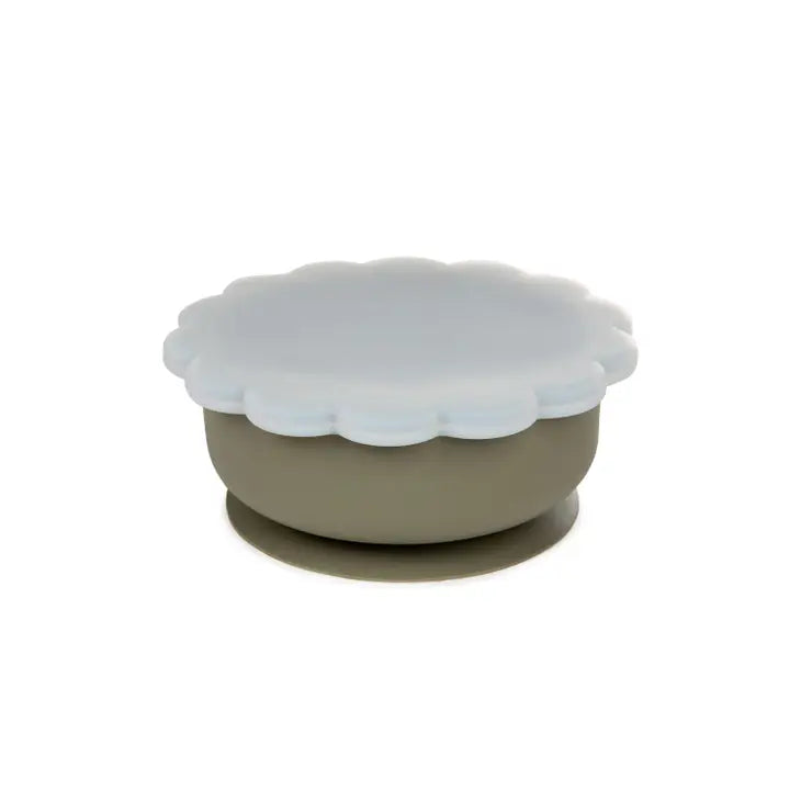 Soina- Eden Silicone Bowl with Suction Cup - Sage