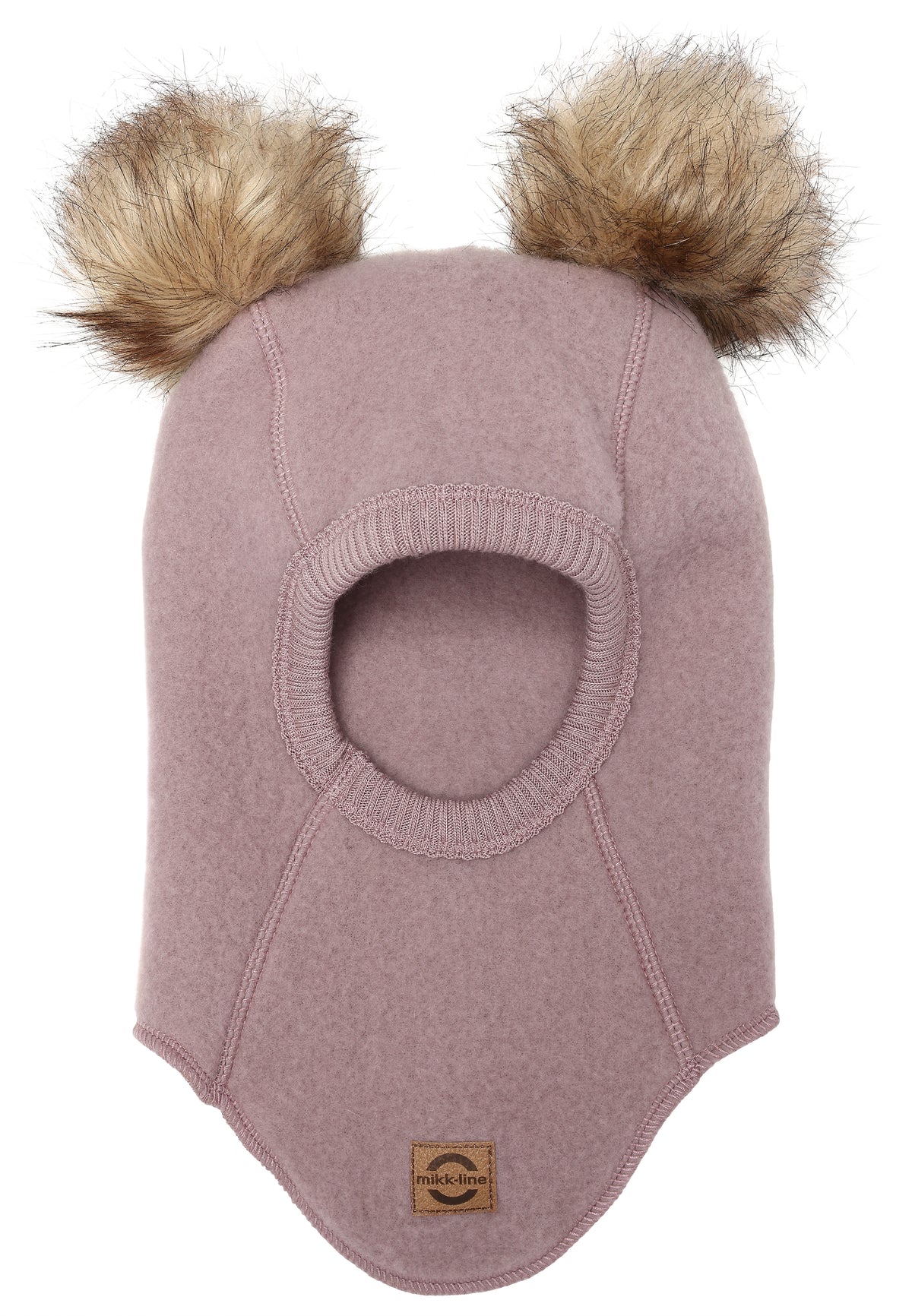Mikk-Line - Uldhue m. Pom Pom - Twilight Mauve