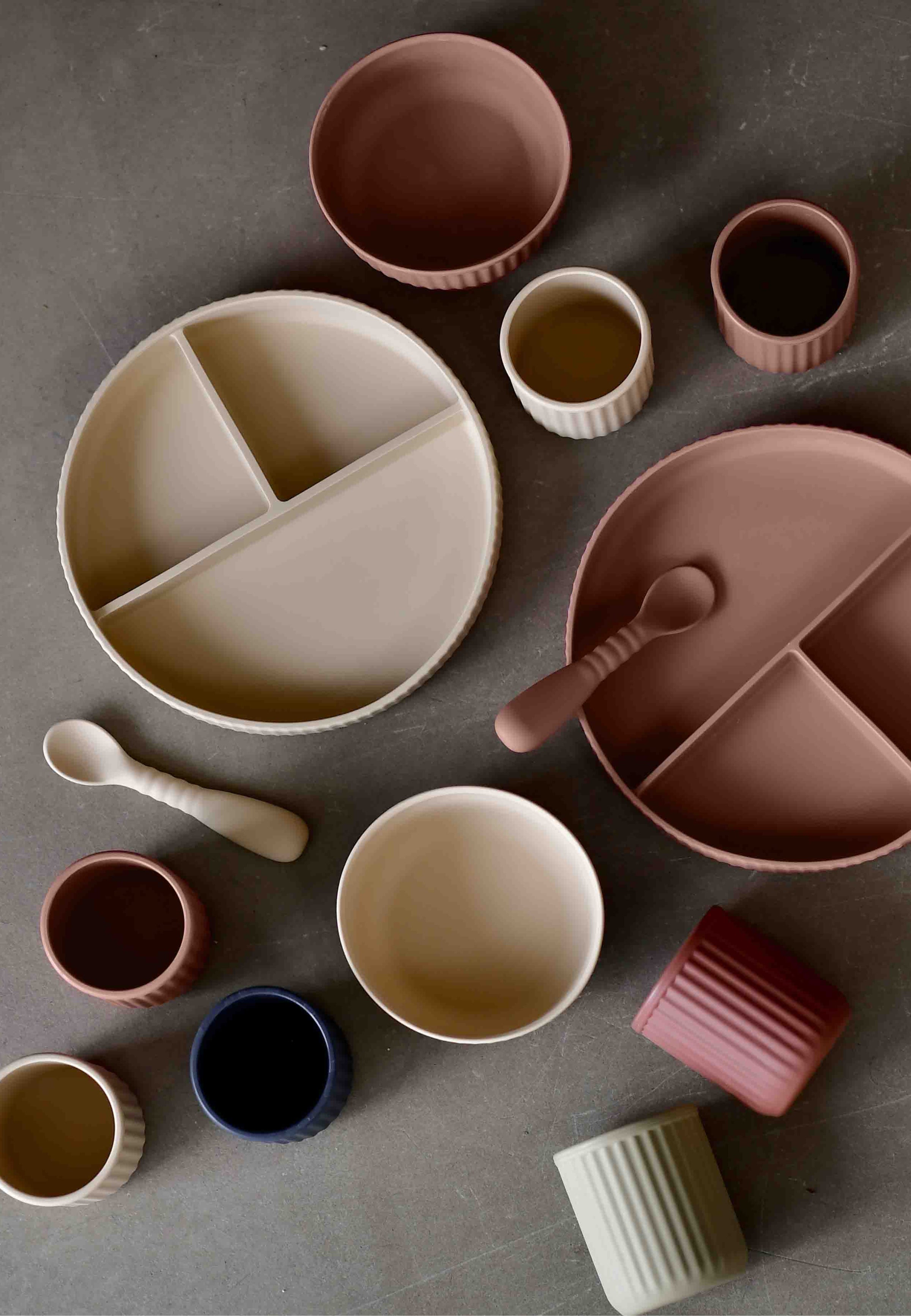 Mikk-line - Plate - Brown Sugar