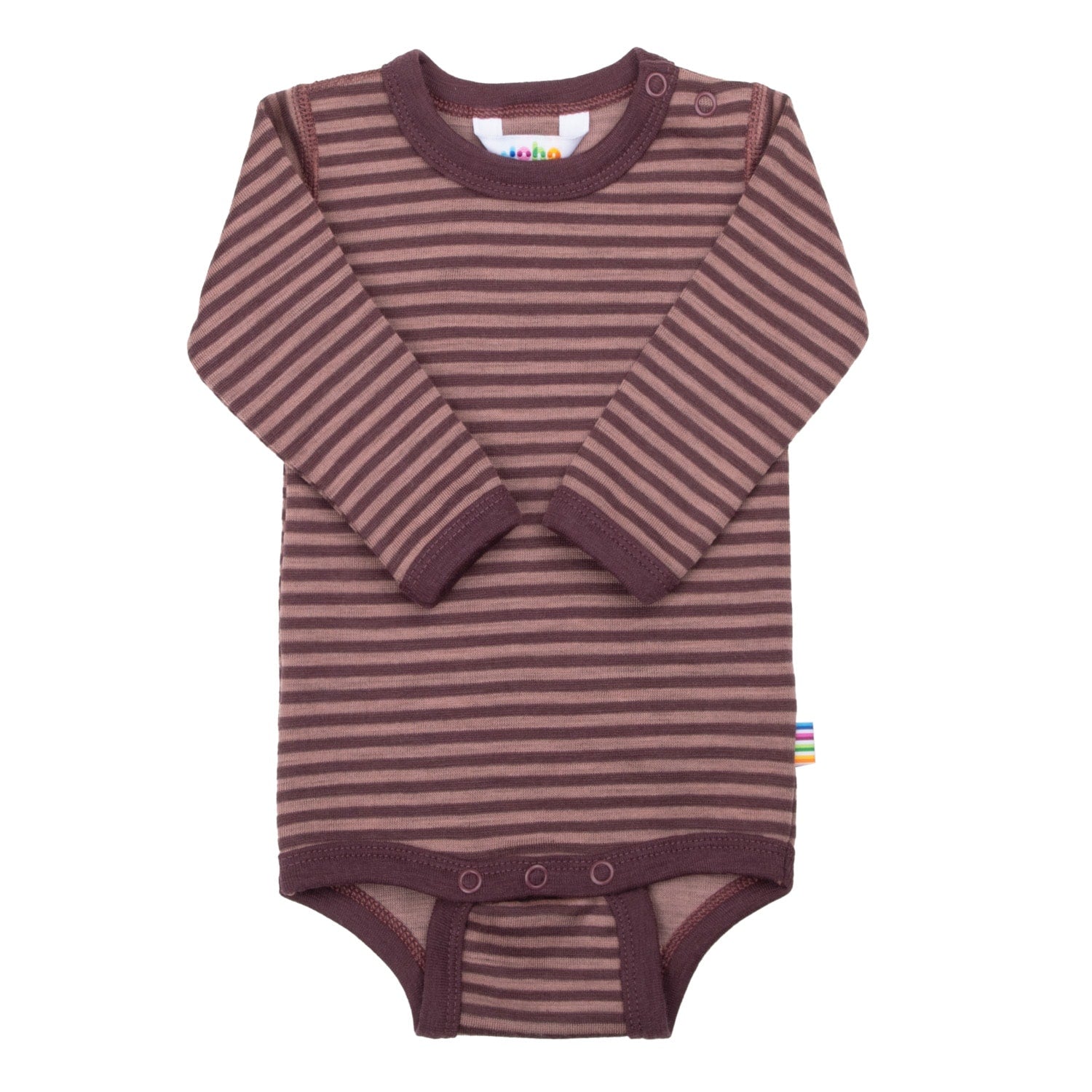 JOHA - Body w. long sleeves, wool - Plum