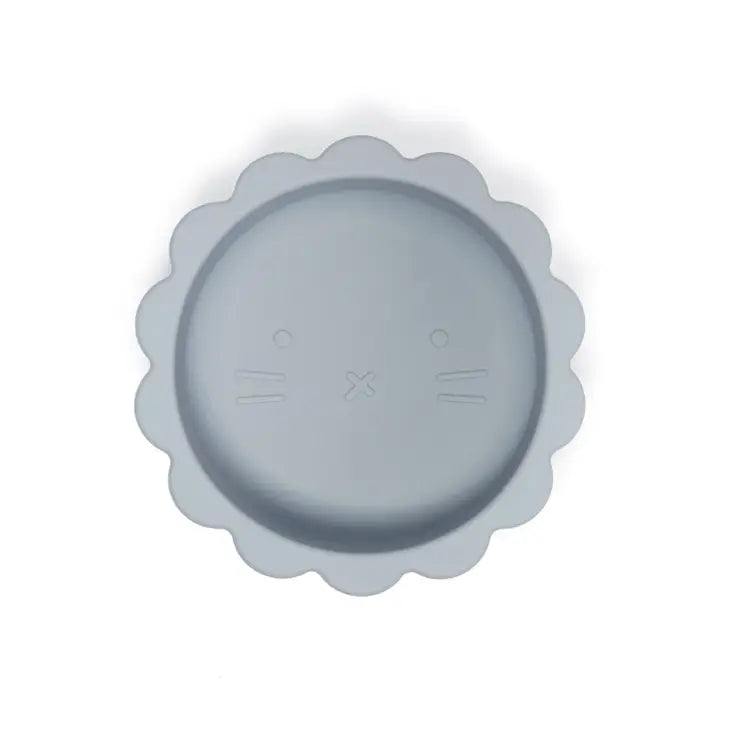 Soina- Eden Silicone Bowl with Suction Cup - Pearl Gray