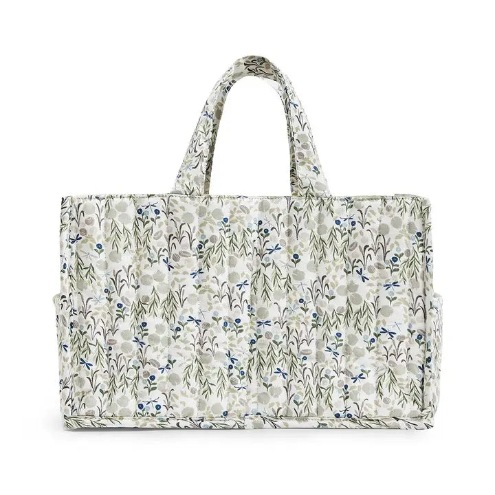 Avery Row - Fabric Basket for Changing Table and Nursing Time - Riverside