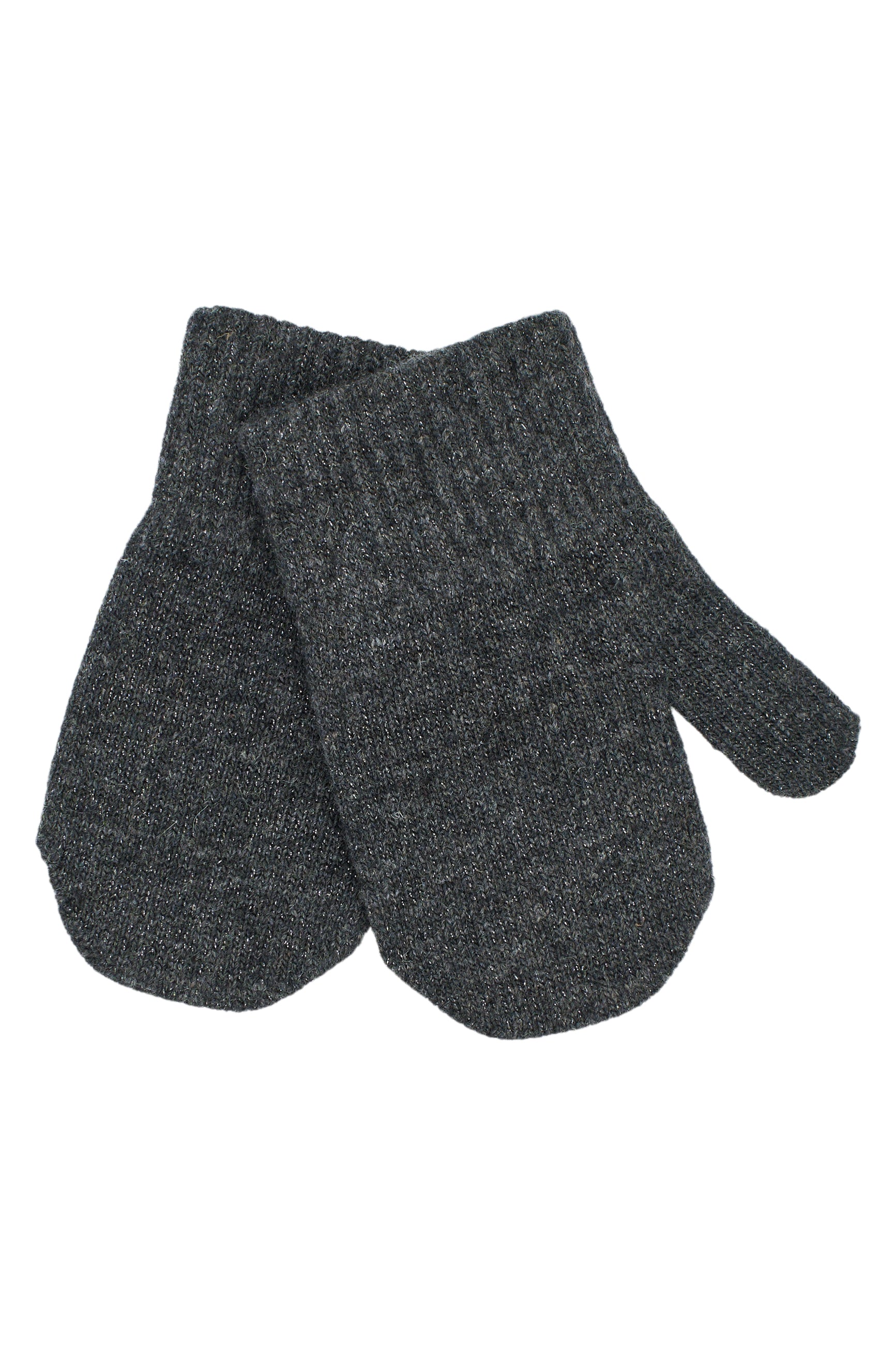 Mikk-Line - Strik-luffer 3 pak w. Lurex - Rose Melange-Melange Denver-Dark Gray Melange