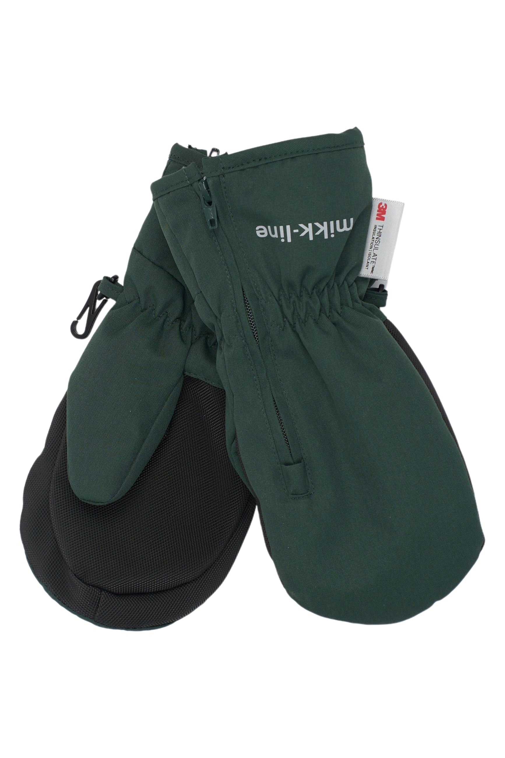 Mikk-line - Polyester vanter m. velcro - Darkest Sprouse