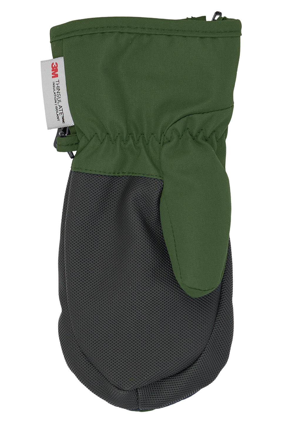 Mikk-Line - Polyester Vanter m. Lynlås - Kombu Green