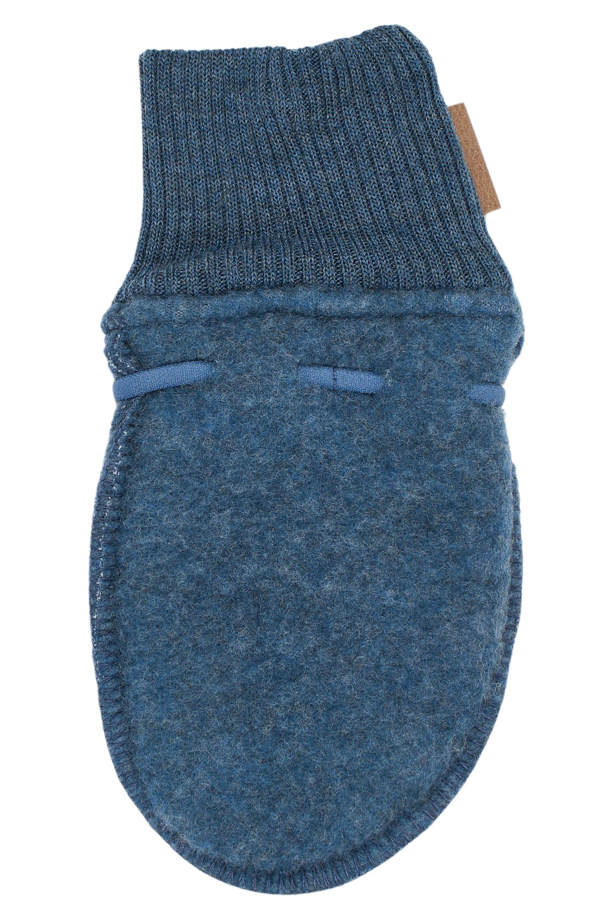 Mikk-Line - Uldvanter - Blue Melange
