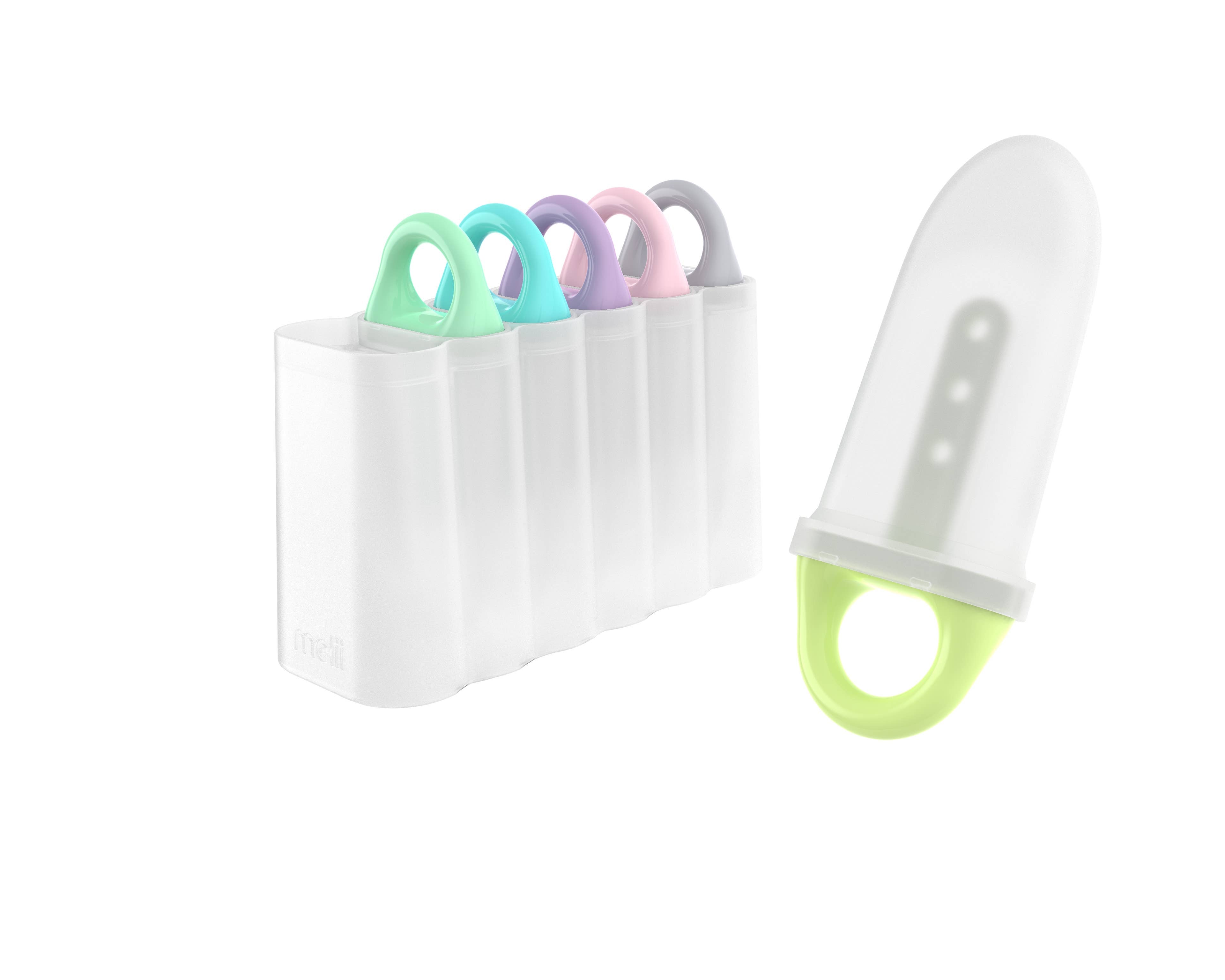 Melii Ice pop mold with tray – 6 ice pops: Melii