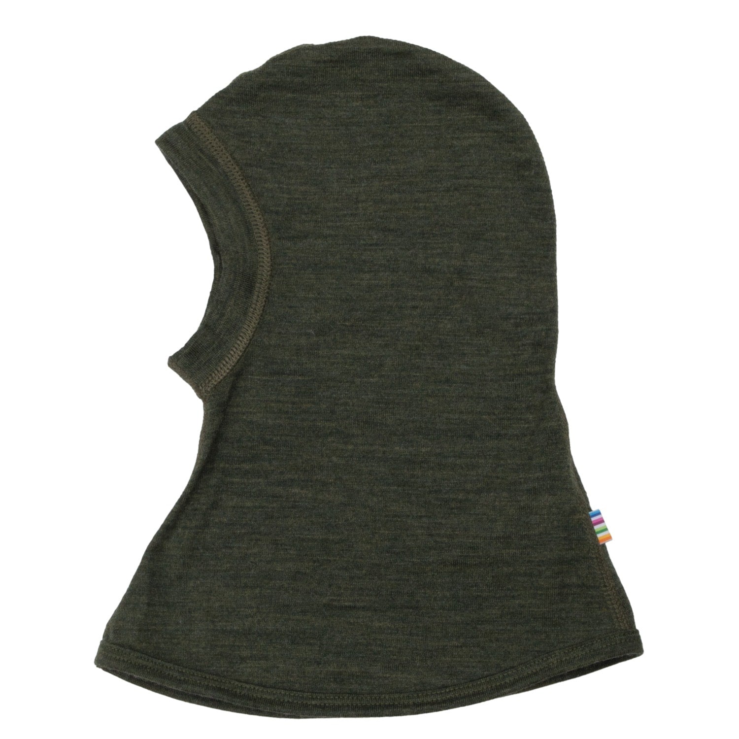 JOHA - Balaclava single layer, Wool - Moss green