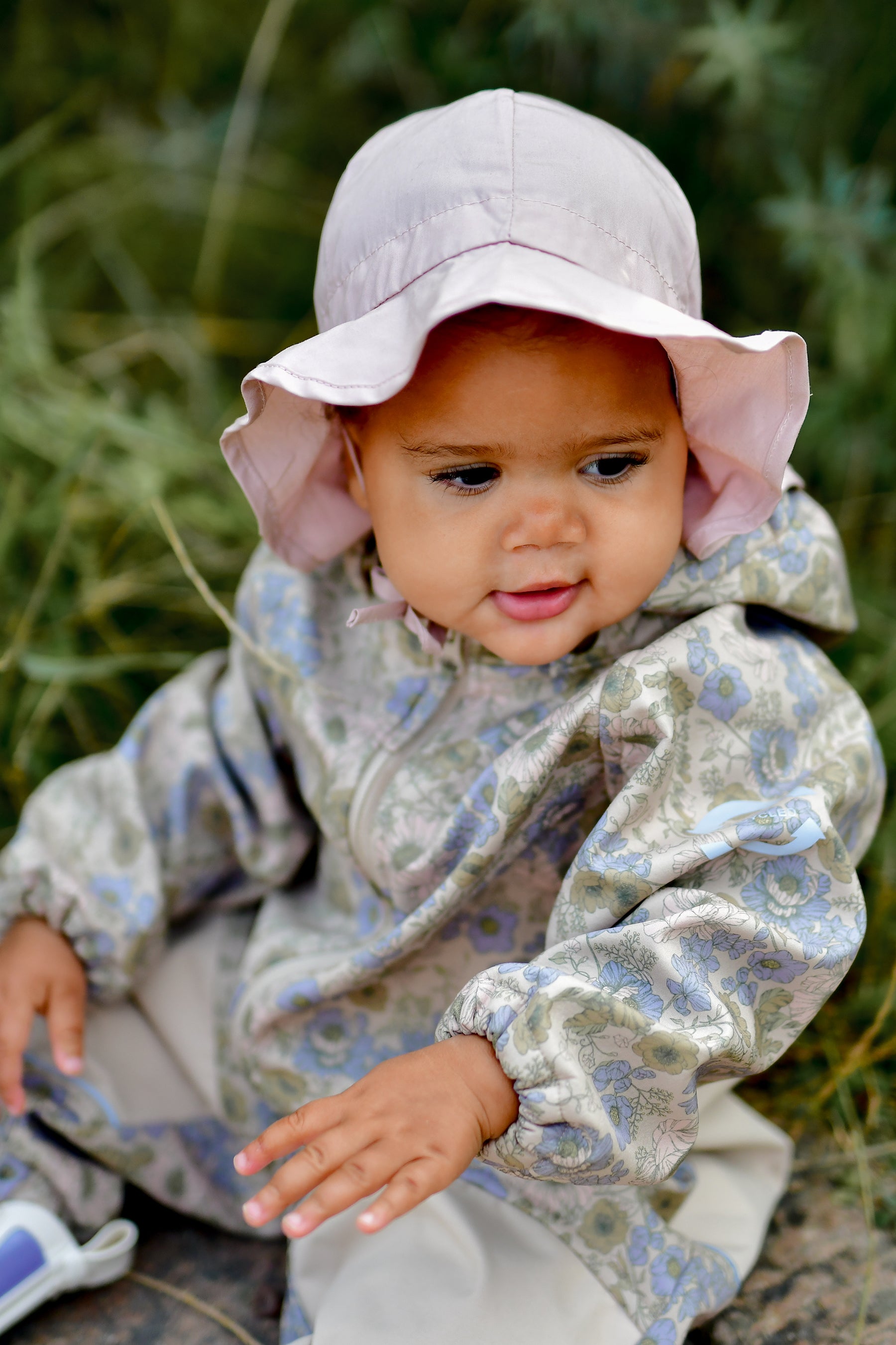 Mikk-Line - Sommerhat m. lang nakke - Adobe Rose