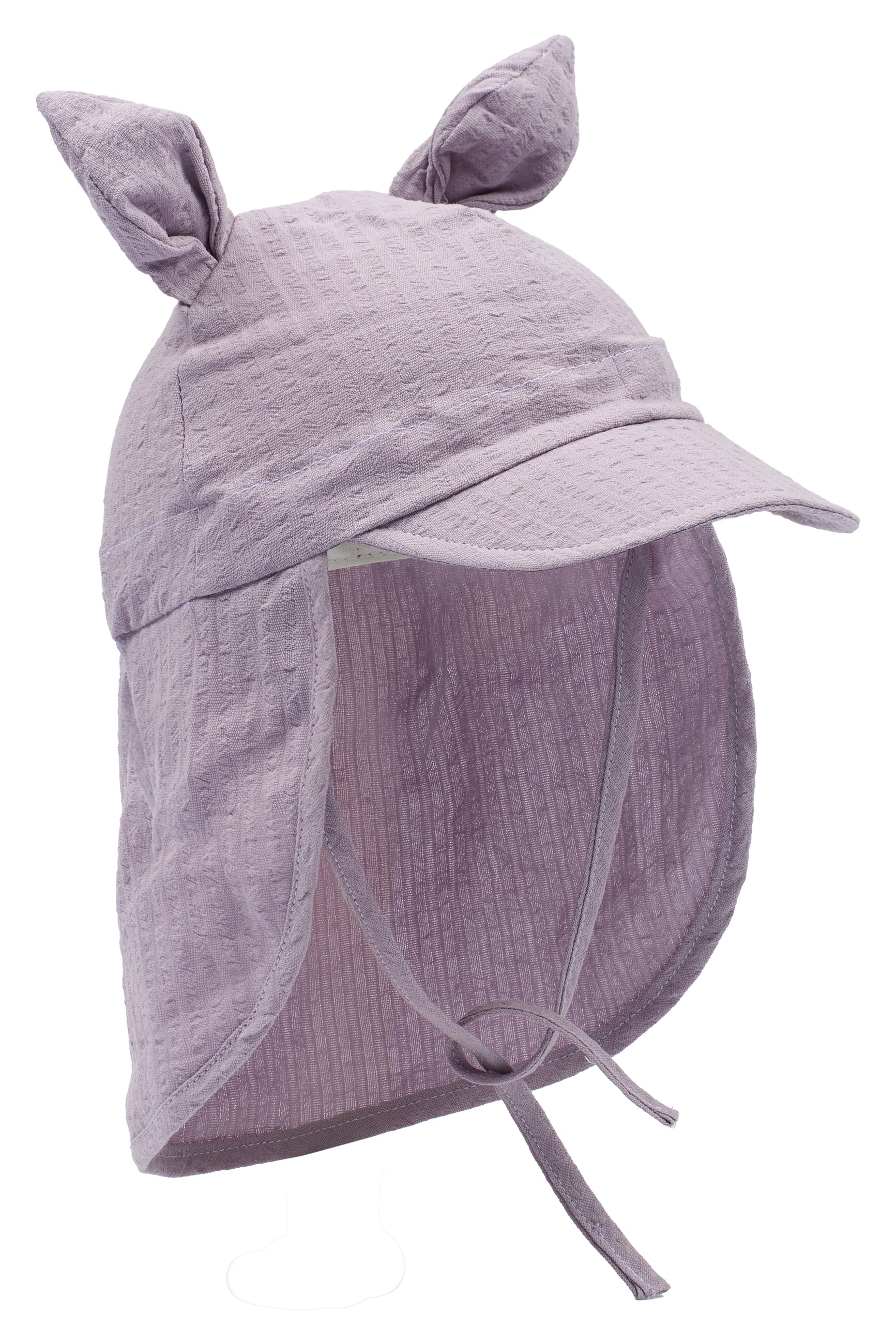 Mikk-Line - Sommercap m. lang nakke 3D - Lilla