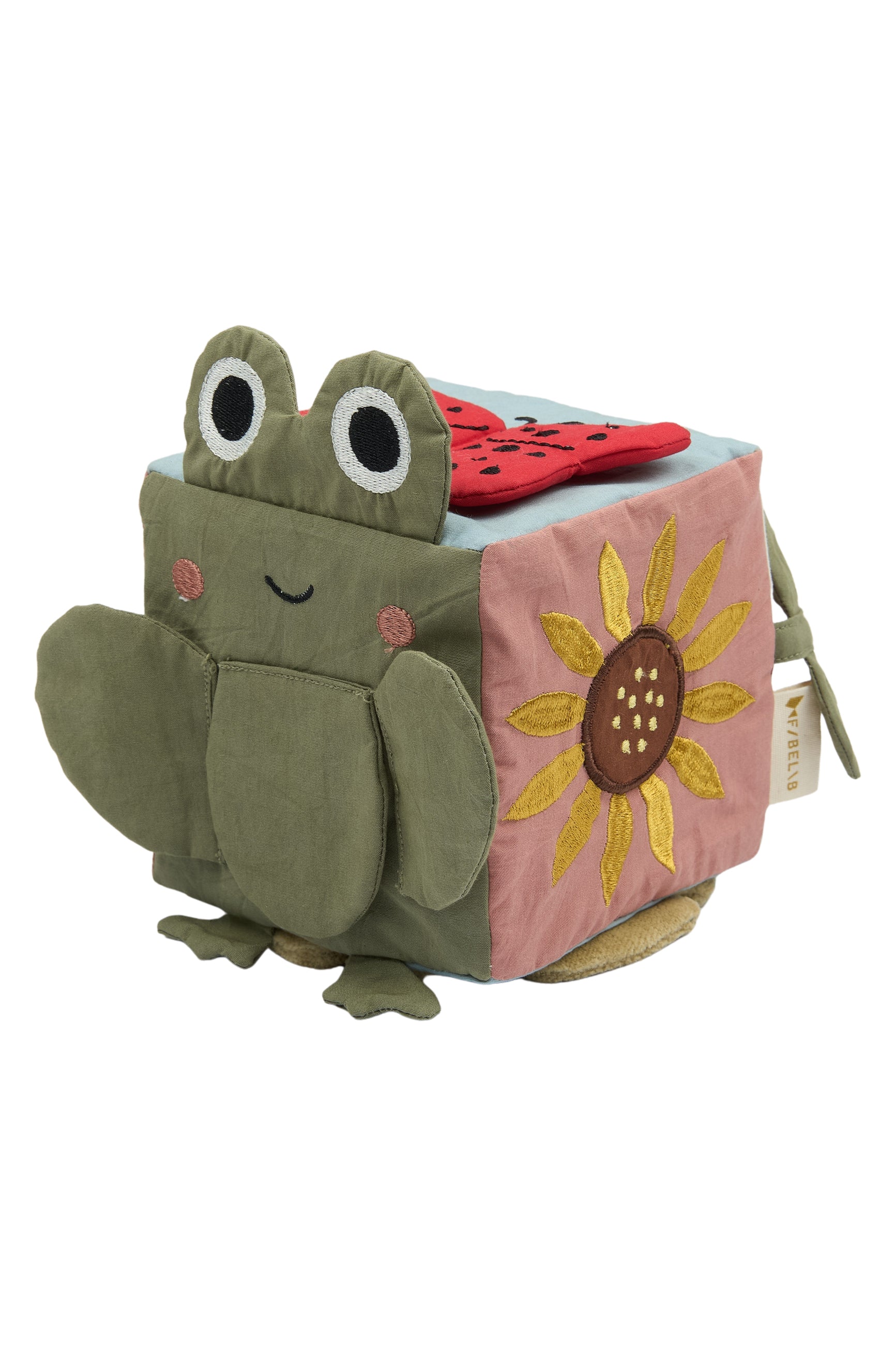 Fabelab - Fabric Activity Cube - Garden