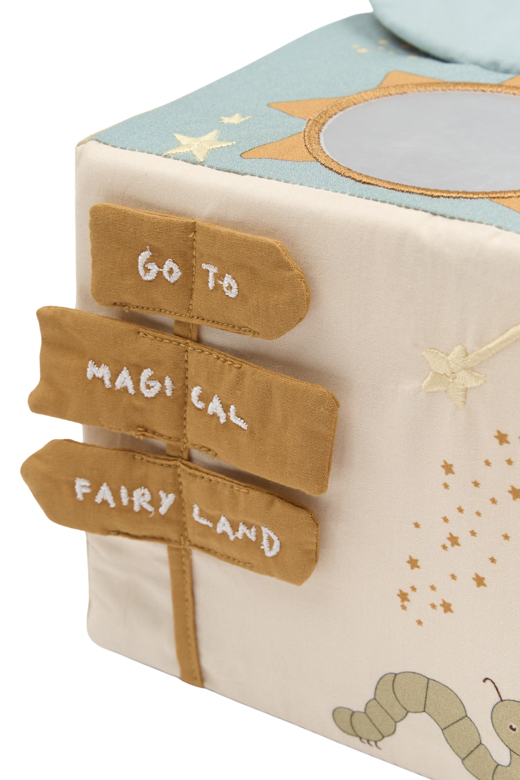 Fabelab - Activity cube in fabric - Fairytale land