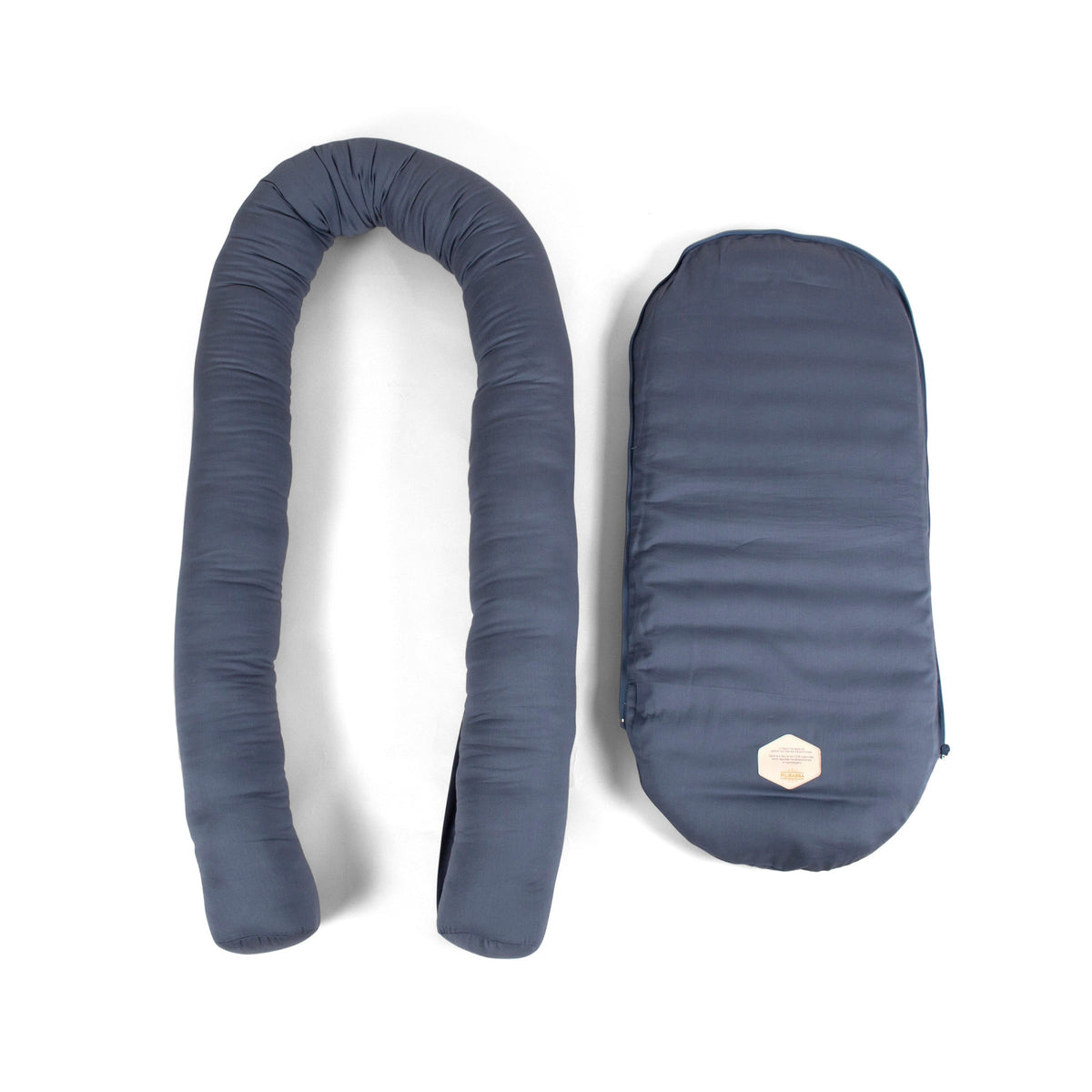 FILIBABBA - Babynest - Kapok Muddly Blue