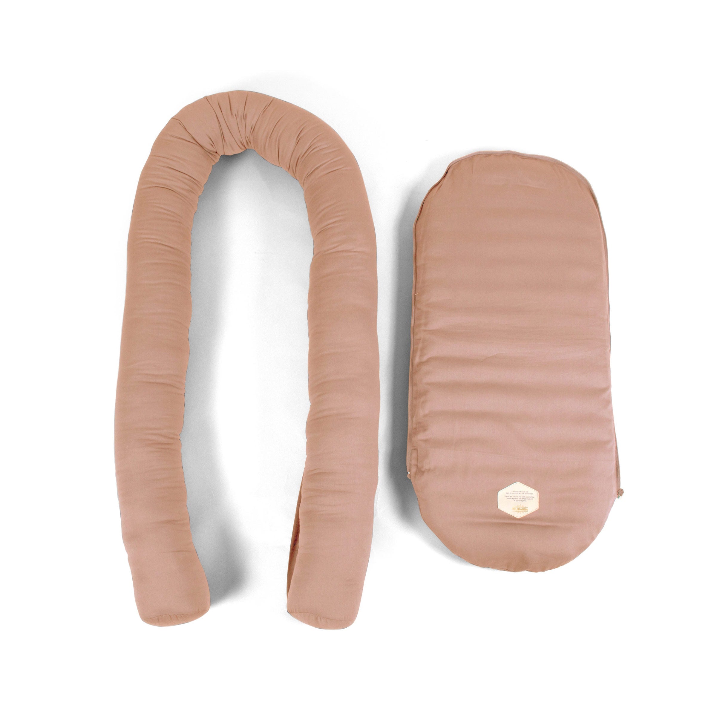 FILIBABBA - Babynest - Kapok - Blush