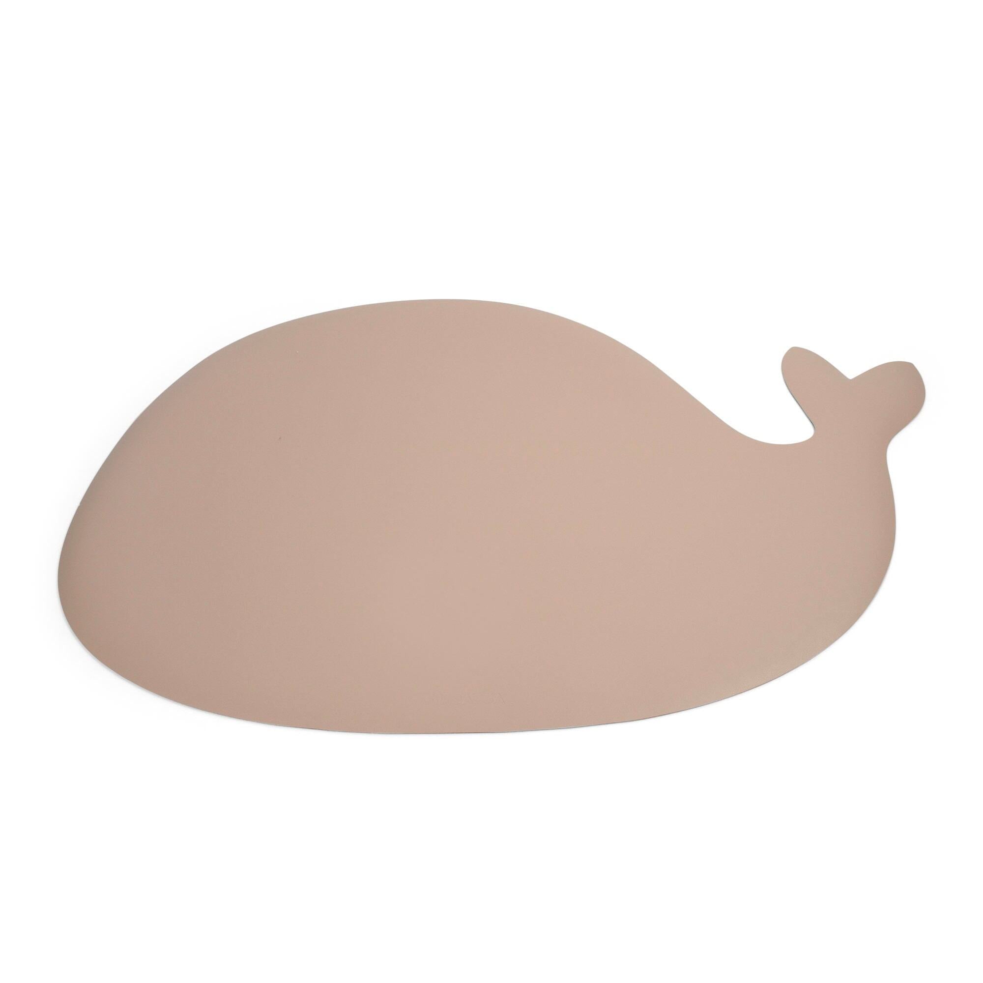 FILIBABBA - Non-slip chair mat - Christian the Whale - Warm blue