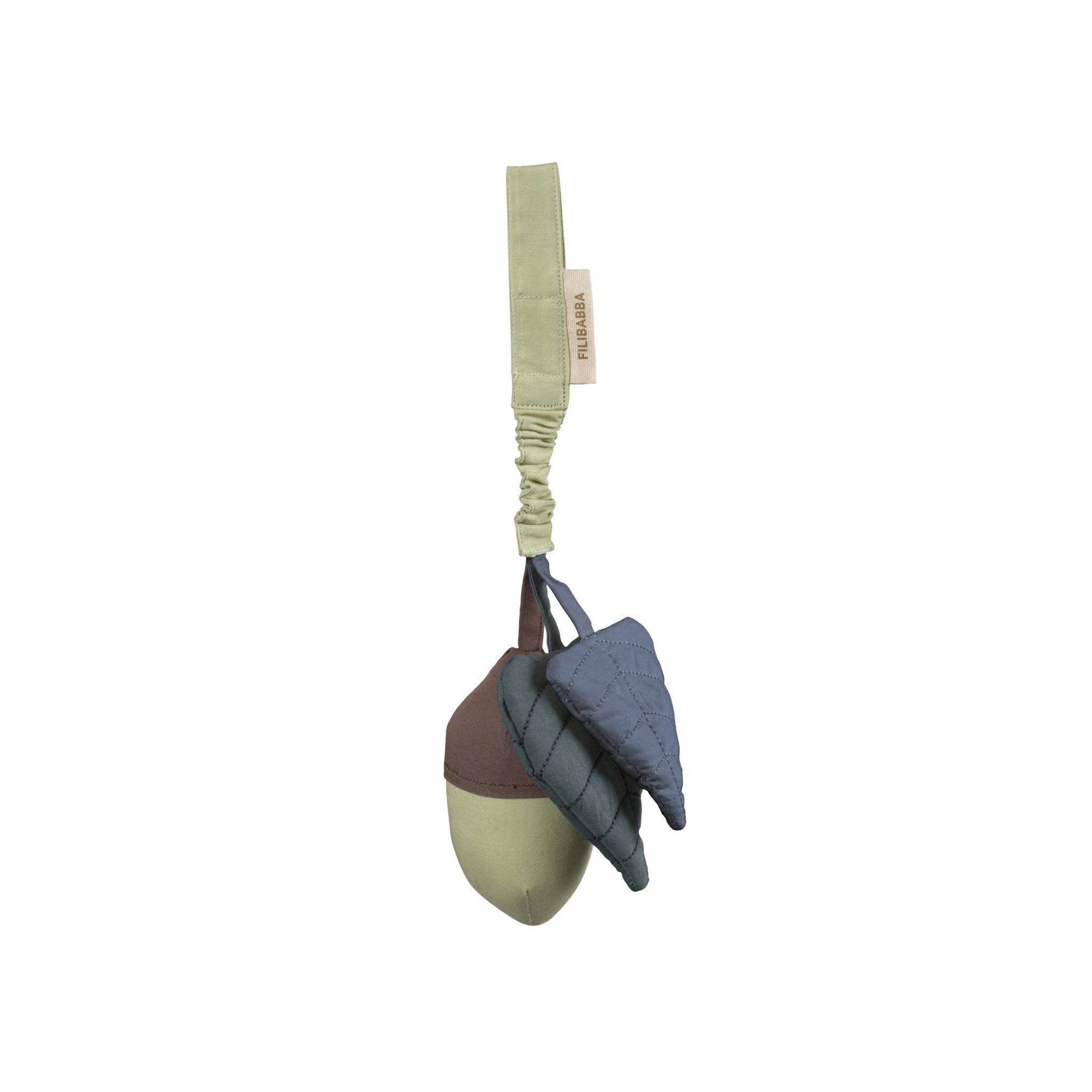 FILIBABBA - Aktivitetslegetøj - Acorn bell play - pistachio