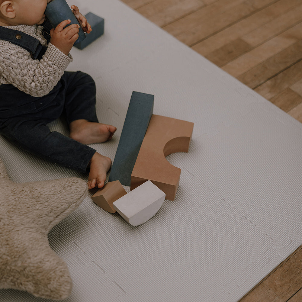 That's mine - Foam play mat square - Light grey