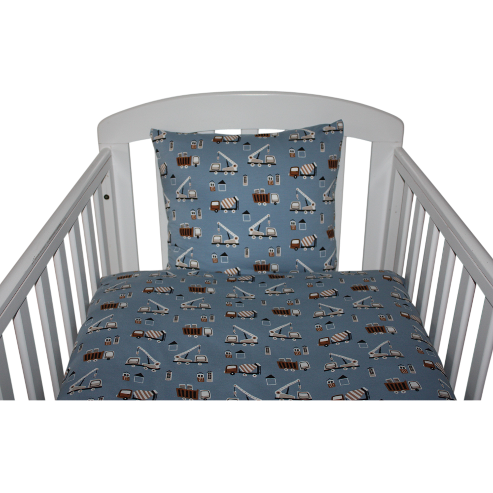 Nørgaard Madsens - Sengetøj Baby - Lastbiler
