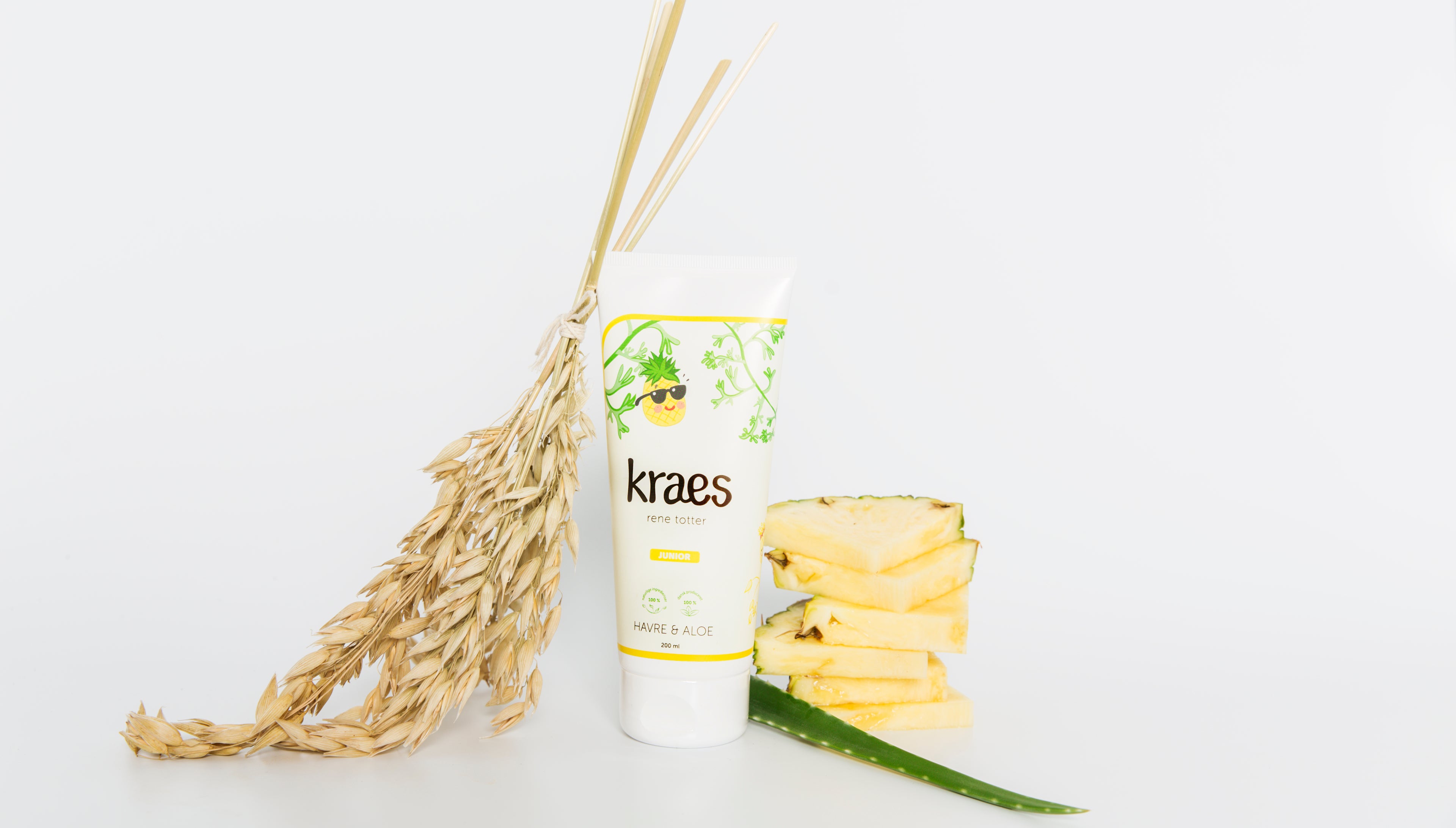 KRAES - Pure locks with pineapple scent perfume-free 200ml