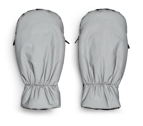 Kong Walther - Østerbro handsker - Grey Reflective