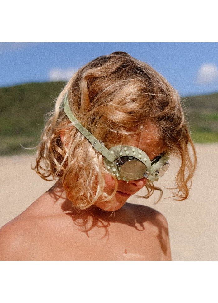 Sunnylife - Svømmebriller - Cookie the Croc Khaki