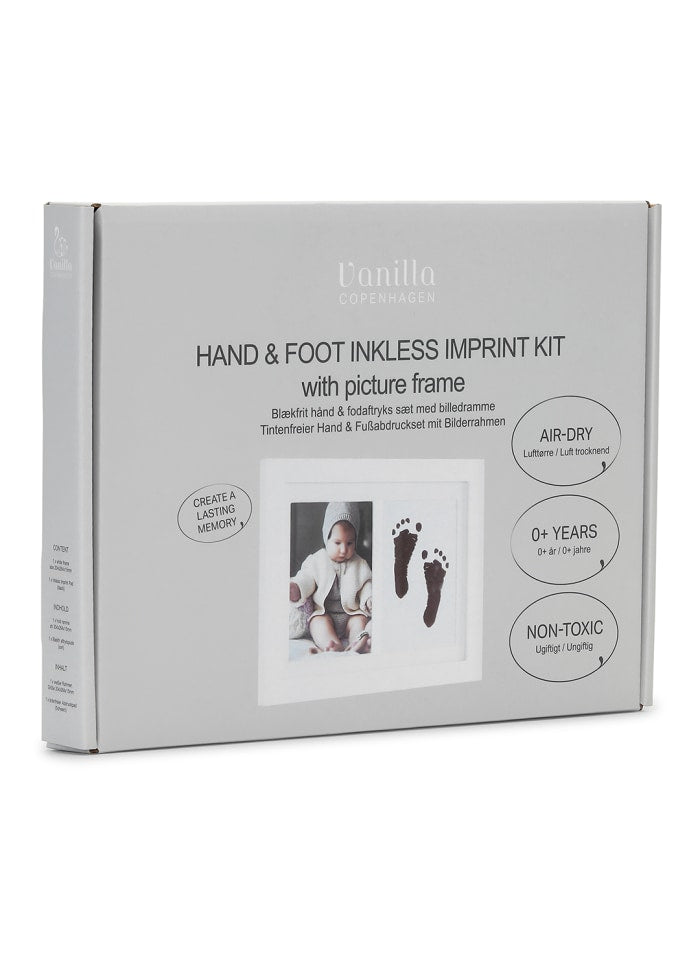 Vanilla CPH - Hånd & Fod aftryks kit m. Fotoramme