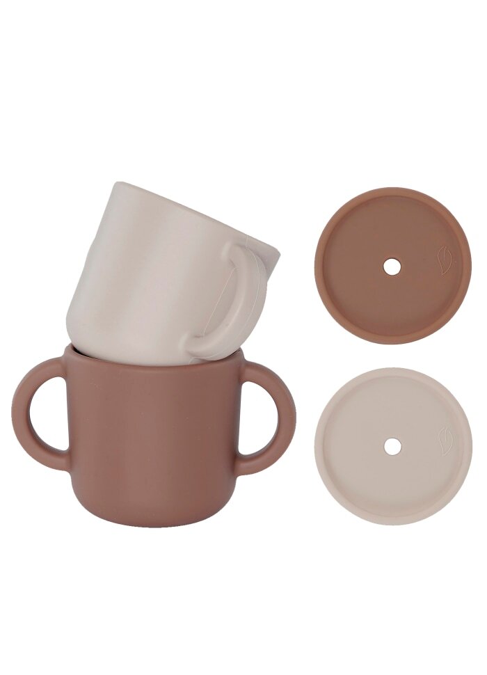 By lille Vilde - Silicone Cups 2 PCS - Vintage & Blossom